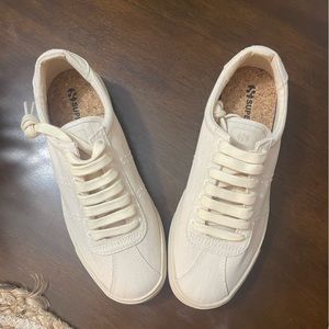 Superga Club S Organic Herringbone Off-White Sneaker